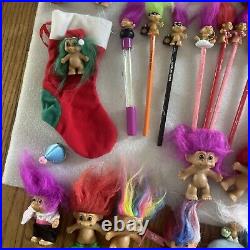 Troll Dolls Massive Lot Of 89 Collectible RUSS 1970s- 1990s 12-2 Specialties