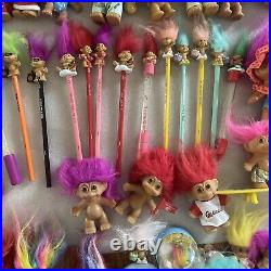 Troll Dolls Massive Lot Of 89 Collectible RUSS 1970s- 1990s 12-2 Specialties