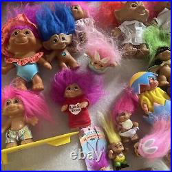 Troll Dolls Massive Lot Of 89 Collectible RUSS 1970s- 1990s 12-2 Specialties