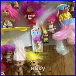 Troll Dolls Massive Lot Of 89 Collectible RUSS 1970s- 1990s 12-2 Specialties
