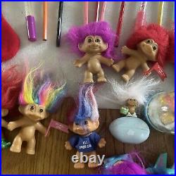 Troll Dolls Massive Lot Of 89 Collectible RUSS 1970s- 1990s 12-2 Specialties