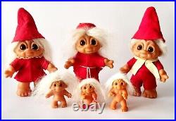 Troll dolls vintage lot 1980s Thomas Dam denmark collectibles dolls HIGHLY RARE