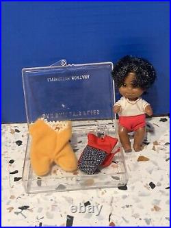 VINTAGE 1970's MATTEL SUNSHINE FAMILY 3 African American Dolls & Accessories
