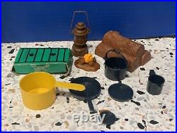VINTAGE 1970's MATTEL SUNSHINE FAMILY 3 African American Dolls & Accessories