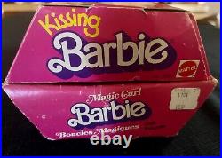 VINTAGE Barbie Dolls Magic Curl Zauberlocken and Kissing Barbie