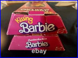 VINTAGE Barbie Dolls Magic Curl Zauberlocken and Kissing Barbie