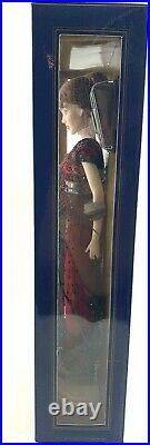 VINTAGE FRANKLIN MINT 16 ROSE TITANIC OFFICIAL VINYL PORTRAIT DOLL Red Dress