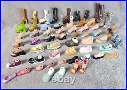 VINTAGE MGA Bratz Doll Shoes Lot 2001-2004 Sets 6 & Replacements 49? RARE