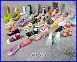 VINTAGE MGA Bratz Doll Shoes Lot 2001-2004 Sets 6 & Replacements 49? RARE