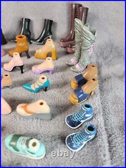 VINTAGE MGA Bratz Doll Shoes Lot 2001-2004 Sets 6 & Replacements 49? RARE