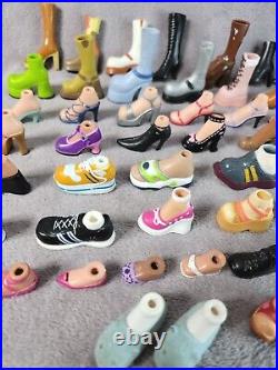 VINTAGE MGA Bratz Doll Shoes Lot 2001-2004 Sets 6 & Replacements 49? RARE