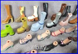 VINTAGE MGA Bratz Doll Shoes Lot 2001-2004 Sets 6 & Replacements 49? RARE