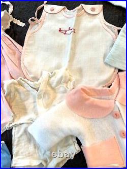 VTG 1958 American Character BLUE Dress 16 RARE Brunette Baby Doll Tiny Tears