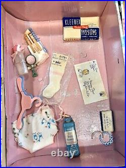 VTG 1958 American Character BLUE Dress 16 RARE Brunette Baby Doll Tiny Tears