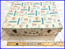 VTG 1960 RARE American Character 19 Tiny Tears BRUNETTE 27 pc Baby Doll + Trunk