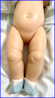 VTG 1960 RARE American Character 19 Tiny Tears BRUNETTE 27 pc Baby Doll + Trunk