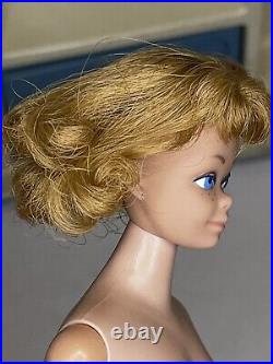VTG Barbie Bubblecut & Midge Flip Hair Dolls Bathing Suits Case +More 1960's LOT