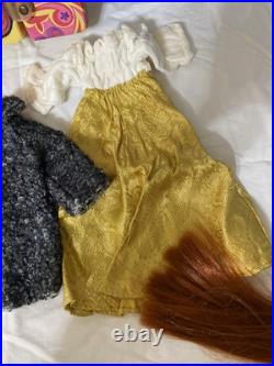 VTG Beautiful Crissy Doll LOT 1 Doll, Vinyl Fashion Tote Case & MANY CLOTHES