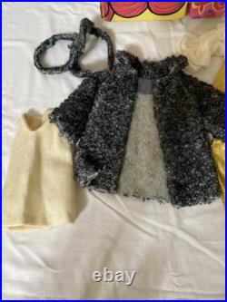 VTG Beautiful Crissy Doll LOT 1 Doll, Vinyl Fashion Tote Case & MANY CLOTHES