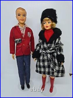 VTG IDEAL Grown Up TAMMY Doll #9959 Winter Weather/ Brother TED Doll- WOW FIND