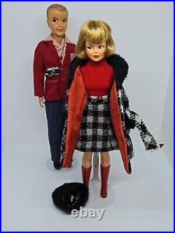 VTG IDEAL Grown Up TAMMY Doll #9959 Winter Weather/ Brother TED Doll- WOW FIND
