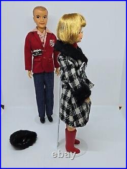 VTG IDEAL Grown Up TAMMY Doll #9959 Winter Weather/ Brother TED Doll- WOW FIND