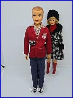 VTG IDEAL Grown Up TAMMY Doll #9959 Winter Weather/ Brother TED Doll- WOW FIND
