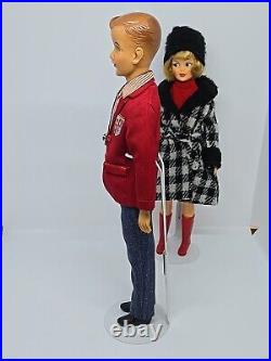 VTG IDEAL Grown Up TAMMY Doll #9959 Winter Weather/ Brother TED Doll- WOW FIND