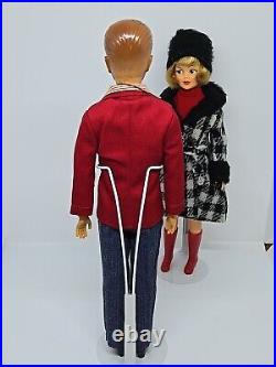 VTG IDEAL Grown Up TAMMY Doll #9959 Winter Weather/ Brother TED Doll- WOW FIND