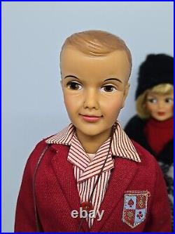 VTG IDEAL Grown Up TAMMY Doll #9959 Winter Weather/ Brother TED Doll- WOW FIND