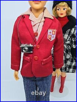 VTG IDEAL Grown Up TAMMY Doll #9959 Winter Weather/ Brother TED Doll- WOW FIND