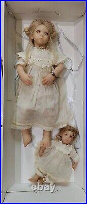 VTG & RARE. Freeke & Bebe By Annette Himstedt 1997 Vinyl Dolls. MINT/BOX