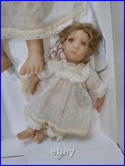 VTG & RARE. Freeke & Bebe By Annette Himstedt 1997 Vinyl Dolls. MINT/BOX