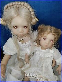 VTG & RARE. Freeke & Bebe By Annette Himstedt 1997 Vinyl Dolls. MINT/BOX