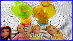 Vintage 1960's Liddle Kiddle's Dolls & Liddle Kiddle Clone Dolls Lot of 6