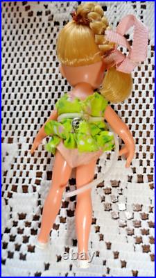 Vintage 1960's Liddle Kiddle's Dolls & Liddle Kiddle Clone Dolls Lot of 6