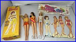 Vintage 1960's Mattel Barbie Lot Marlo PJ Casey Paper Dolls