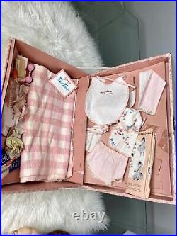 Vintage 1960s Ideal Tiny Tears Baby Doll With Pink Case Clothing Accessories