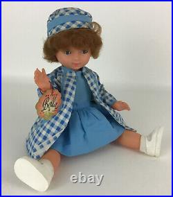 Vintage 1960s Poupee Bella MOD Hippie Girl 13 Doll Sleep Eyes France Tags MINT