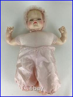 Vintage 1962 Madame Alexander Kitten 18 Baby Doll Vinyl Original Outfit MINT