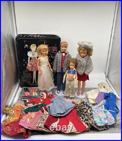 Vintage 1962 Tammy's Family Dolls, Pepper, Ted, Tammy's Mom Lot