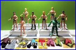 Vintage 1970s Mego Action Figures/Doll Mixed Lot (WGSH) Vintage 1970s Mego Action Figures/Doll Mixed Lot (WGSH)