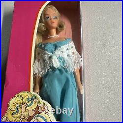 Vintage 1975 Mattel Deluxe Quick Curl Barbie Doll Mint Open Box with Accessories
