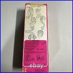 Vintage 1975 Mattel Deluxe Quick Curl Barbie Doll Mint Open Box with Accessories
