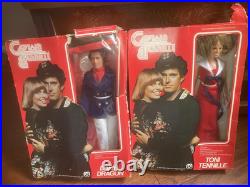 Vintage 1977 Moonlight & Magnolia Toni Tennille & Daryl Dragon MEGO Dolls 12