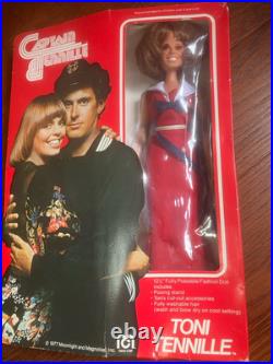 Vintage 1977 Moonlight & Magnolia Toni Tennille & Daryl Dragon MEGO Dolls 12