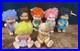 Vintage 1980s Hallmark Hugga Bunch Vinyl Doll Lot of 7