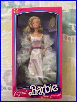 Vintage 1983 Crystal Barbie & Ken Doll Lot In Box