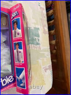 Vintage 1983 Crystal Barbie & Ken Doll Lot In Box