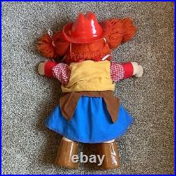 Vintage 1984 Show Pony & 1985 Cabbage Patch Kids Cow Girl Red Hair Green Eyes